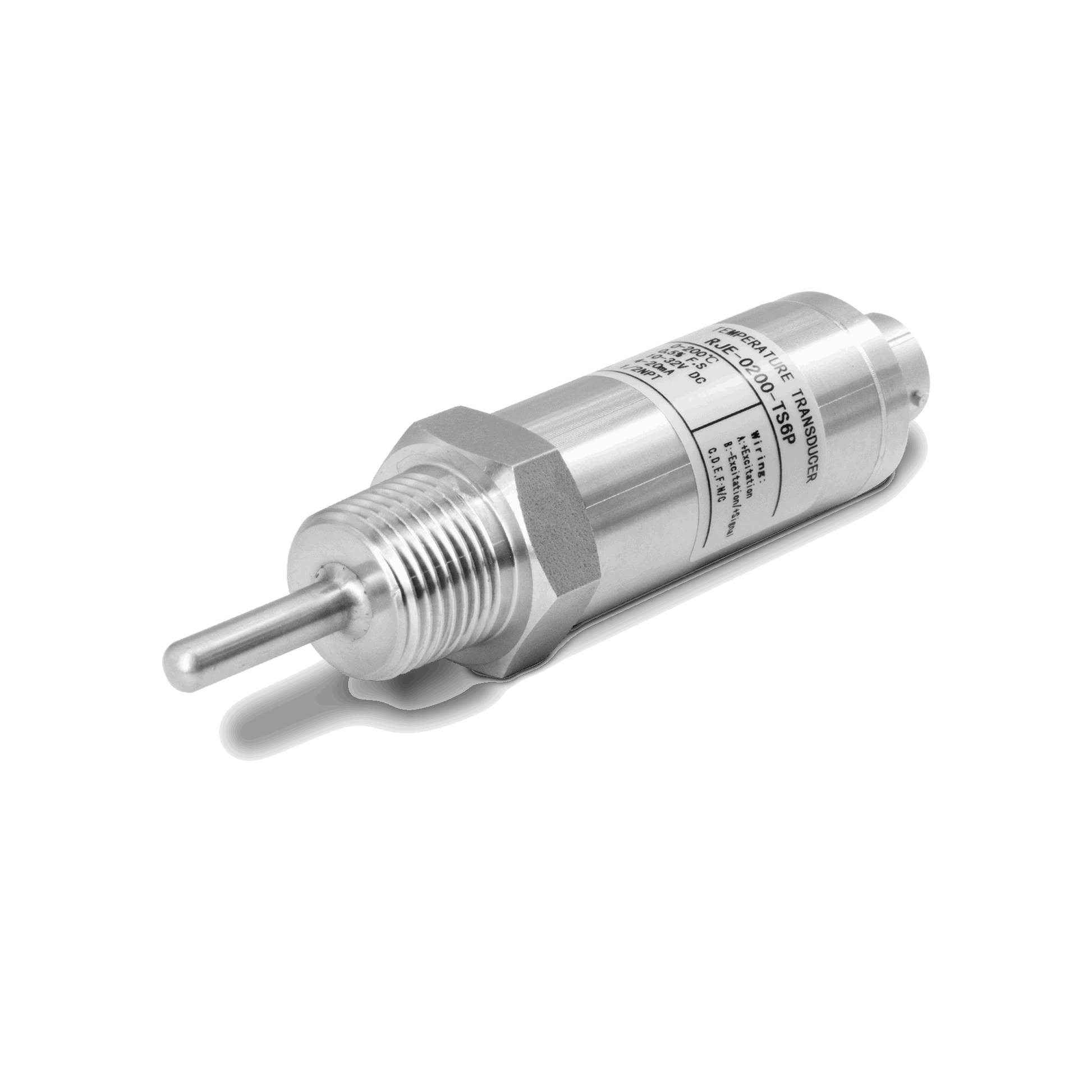 RJE Temperature Sensor for Oil and gas industry 6-pin Bendix