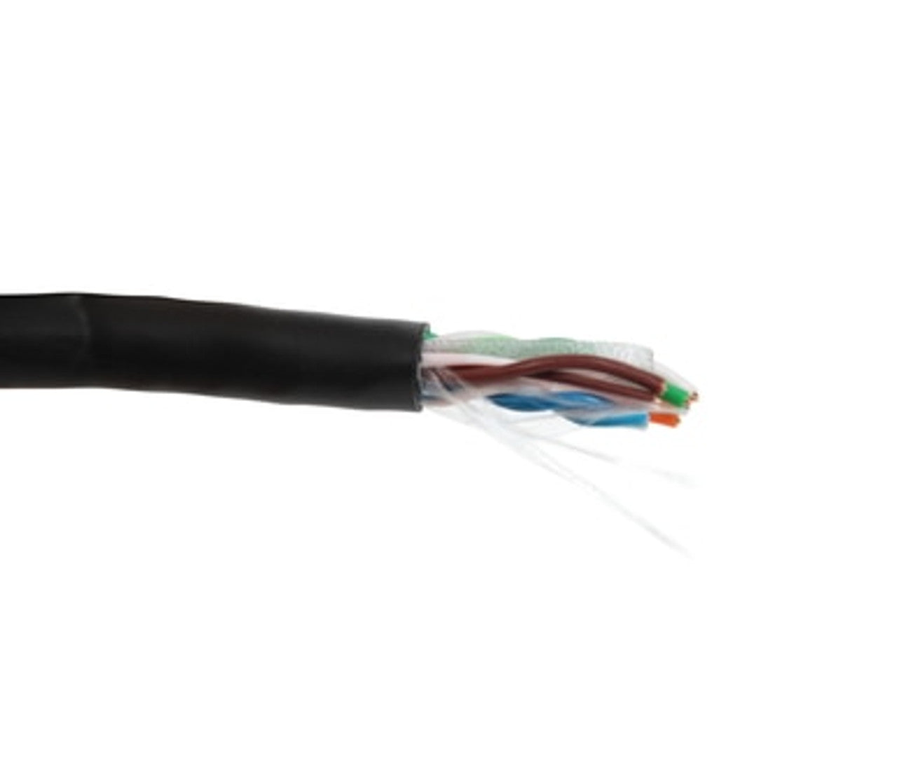 West Penn 4246 CAT6 4 Pair CMR Rated Black, 1000'